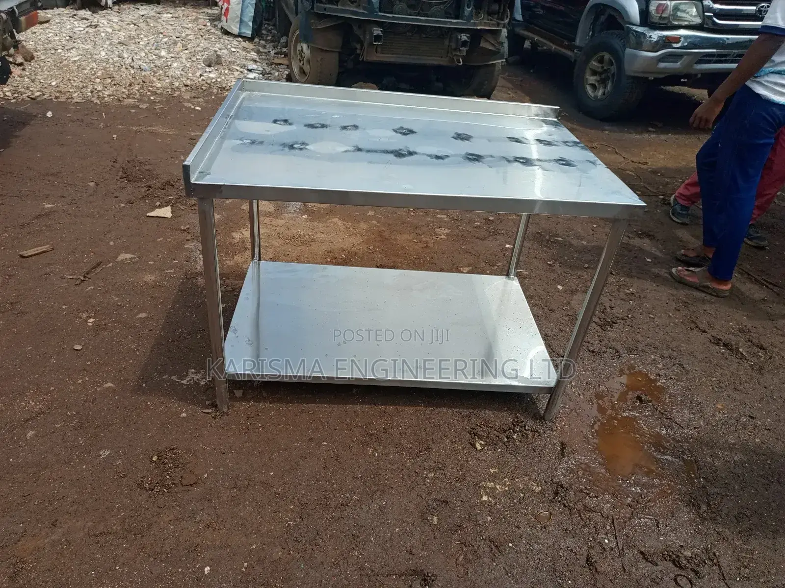 Well Polished Kitchen/Storage Table