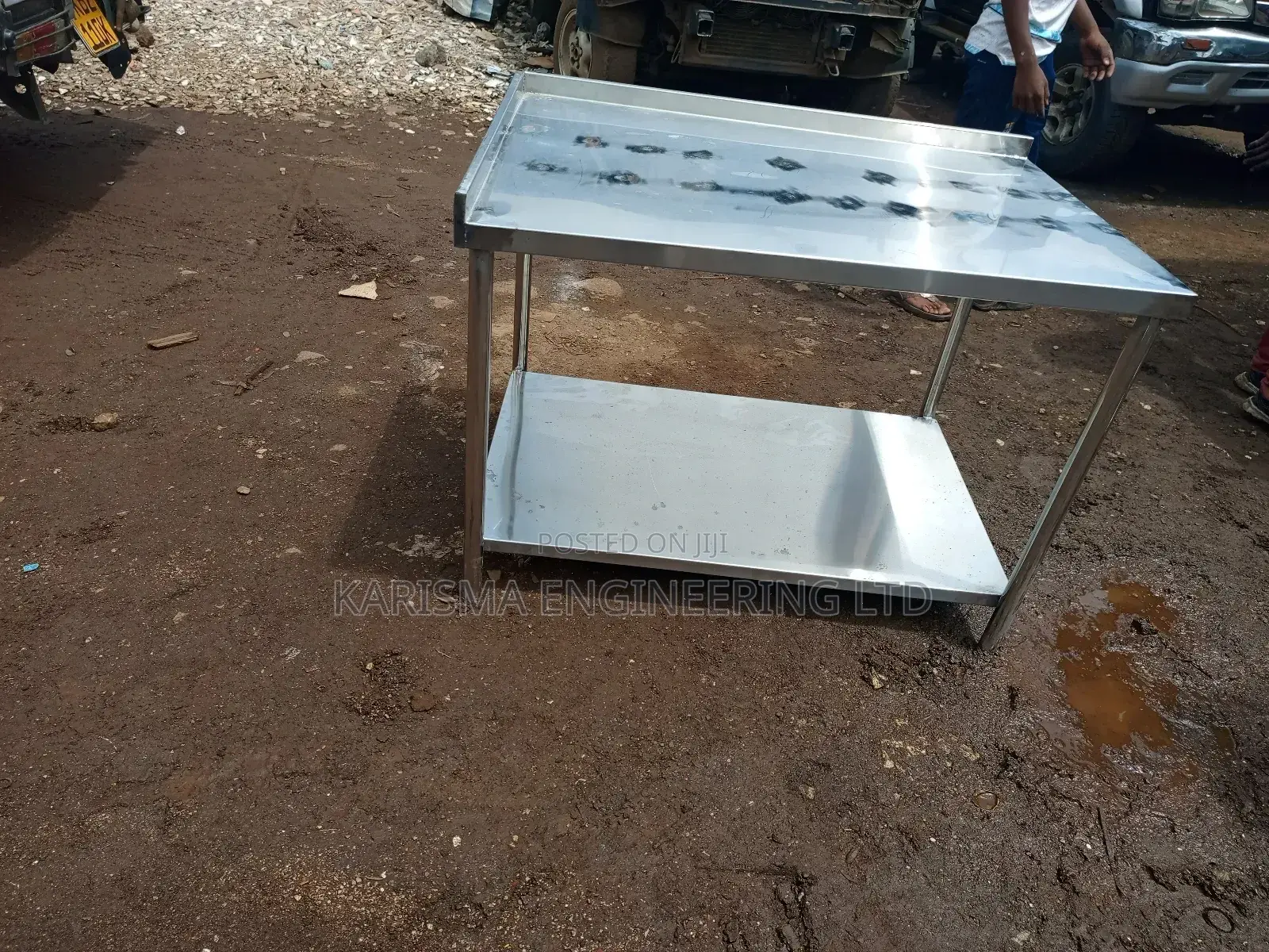 Well Polished Kitchen/Storage Table