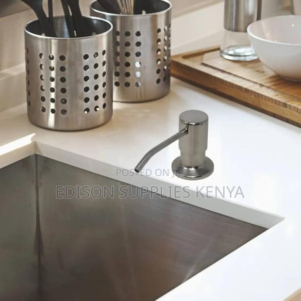 Kitchen Sink Soap Dispenser Stainless Steel - thumbnail 3