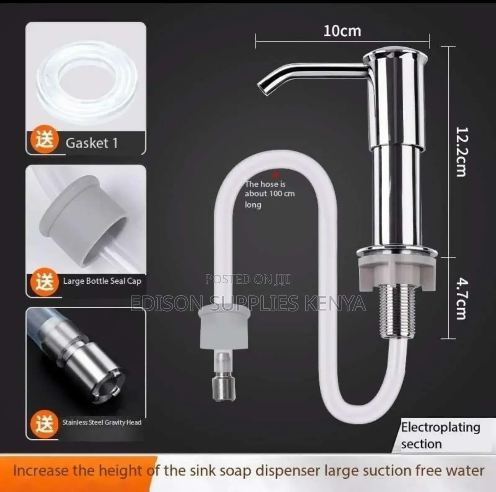 Kitchen Sink Soap Dispenser Stainless Steel