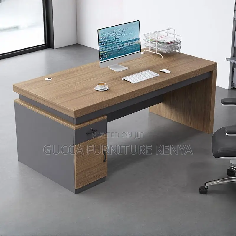 Office Tables:1.4 Meters Quality Wooden Executive Table