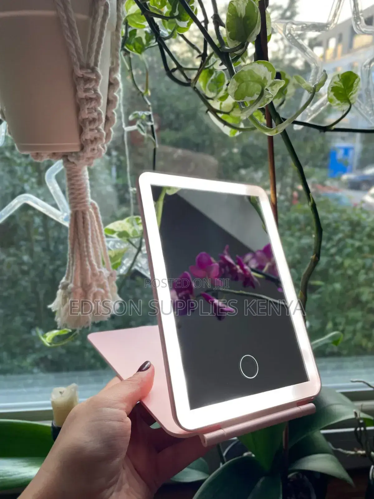 LED Mirror Rechargeable Tablet Mirror With LED Lights