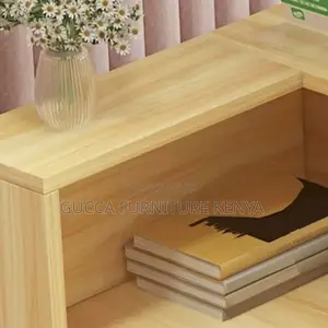 Office Furniture: Office Rectangular Wooden Reception Desk