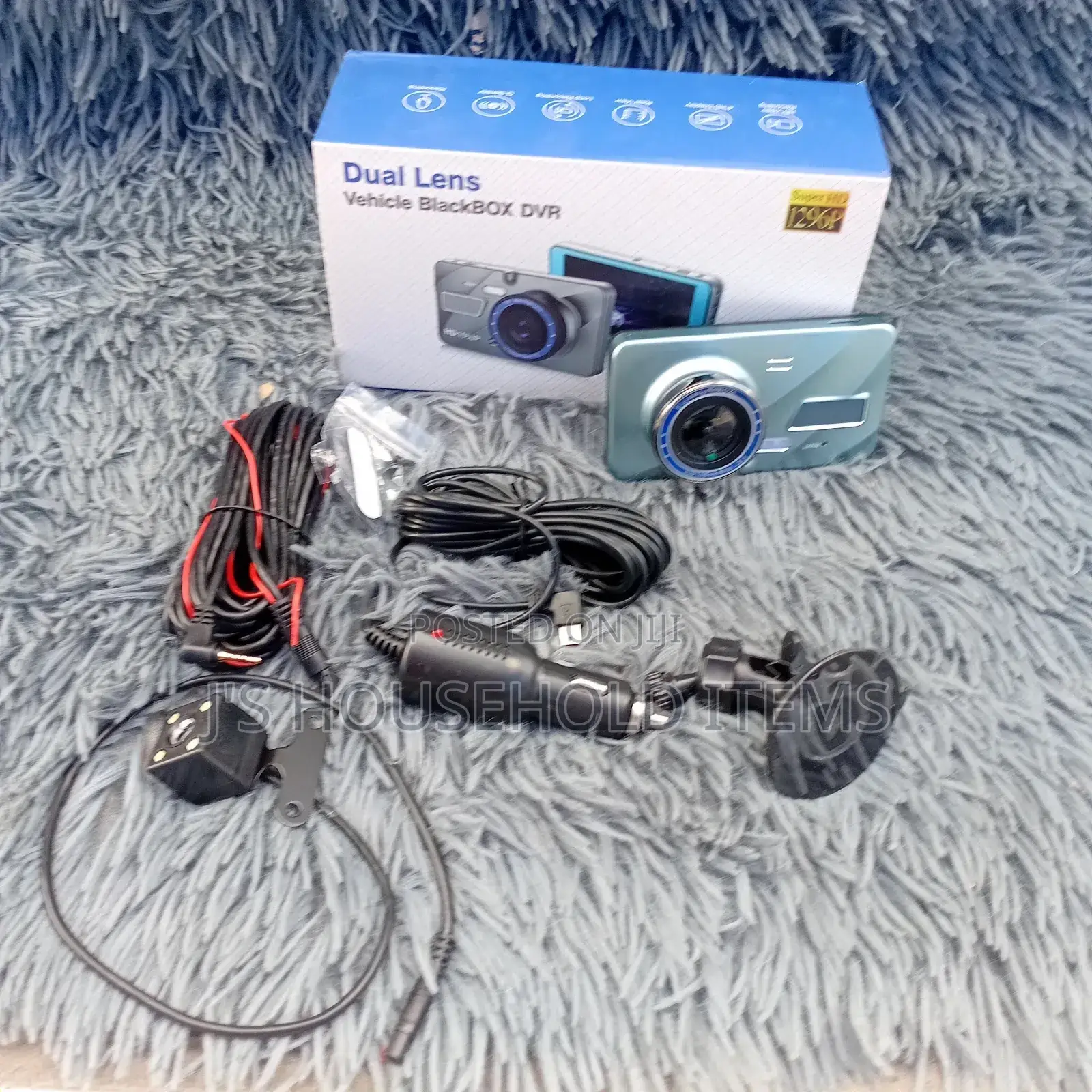 Dual Lens Vehicle Blackbox DVR