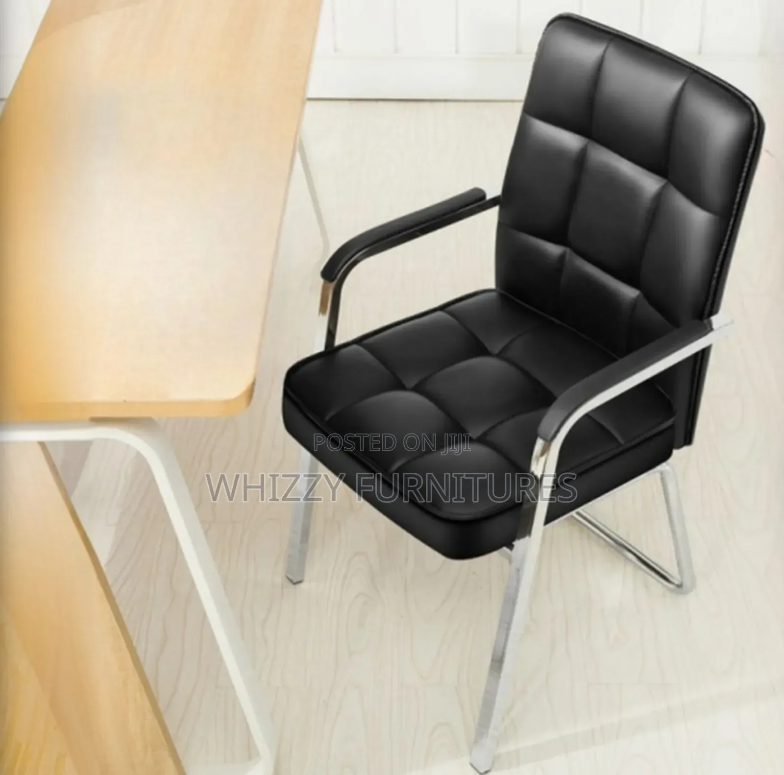 Leather Waiting Chair
