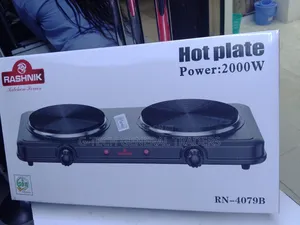 Rashnik Double Electric Hotplate-2000w
