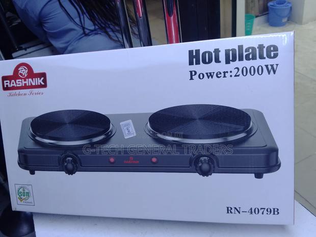 Rashnik Double Electric Hotplate-2000w - thumbnail 2