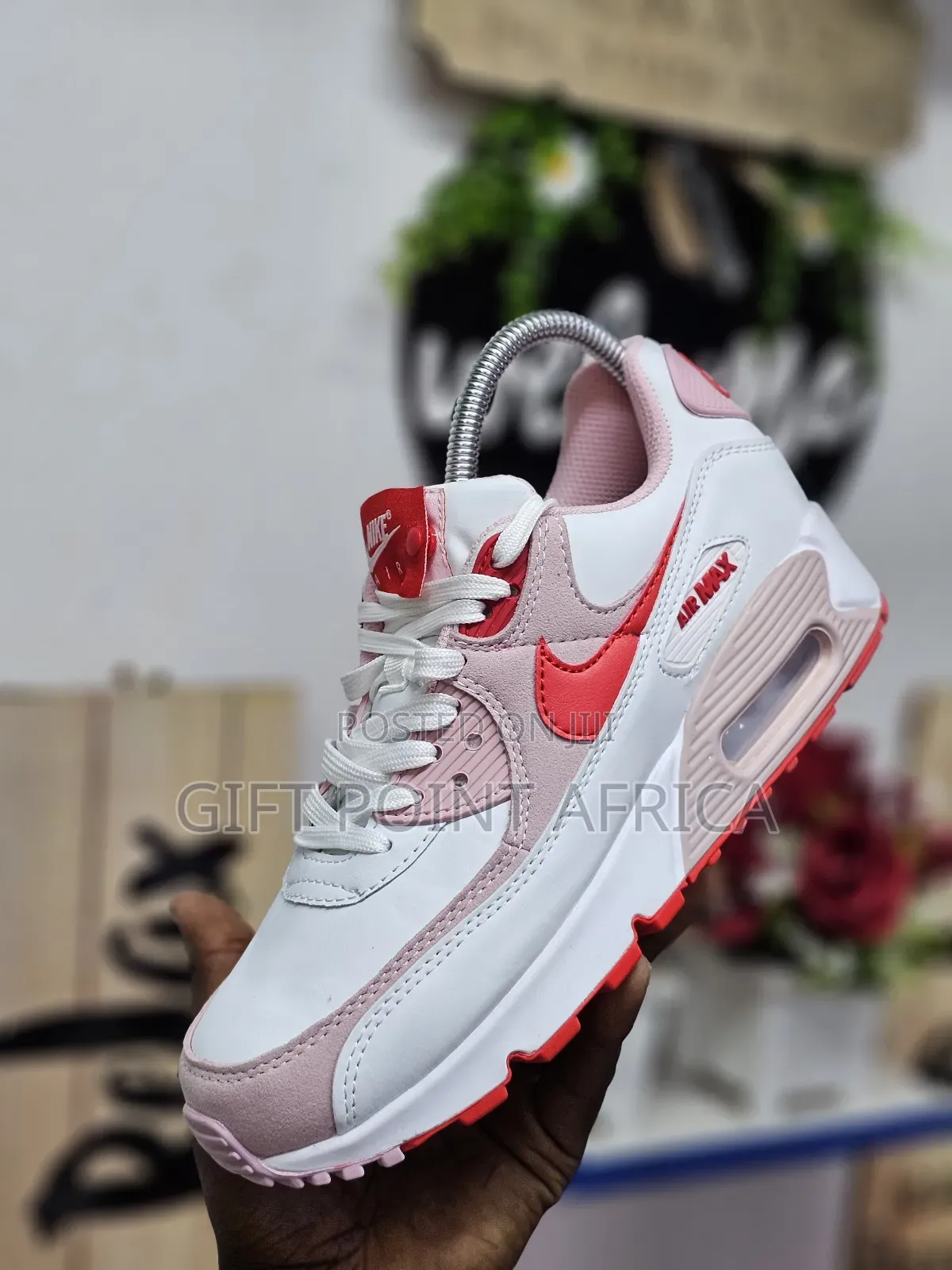 Pink Nike Airmax 90 Sneakers