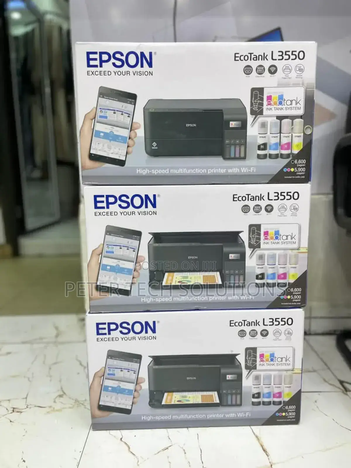 Epson Eco-Tank L3550 A4 Wi-Fi All-in-One Ink Tank Printer