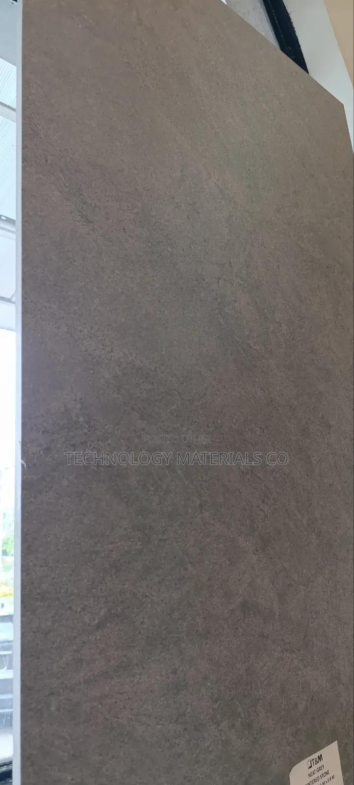 Neat Grey Sintered Stone(8.53ft * 2.62ft * 15mm)