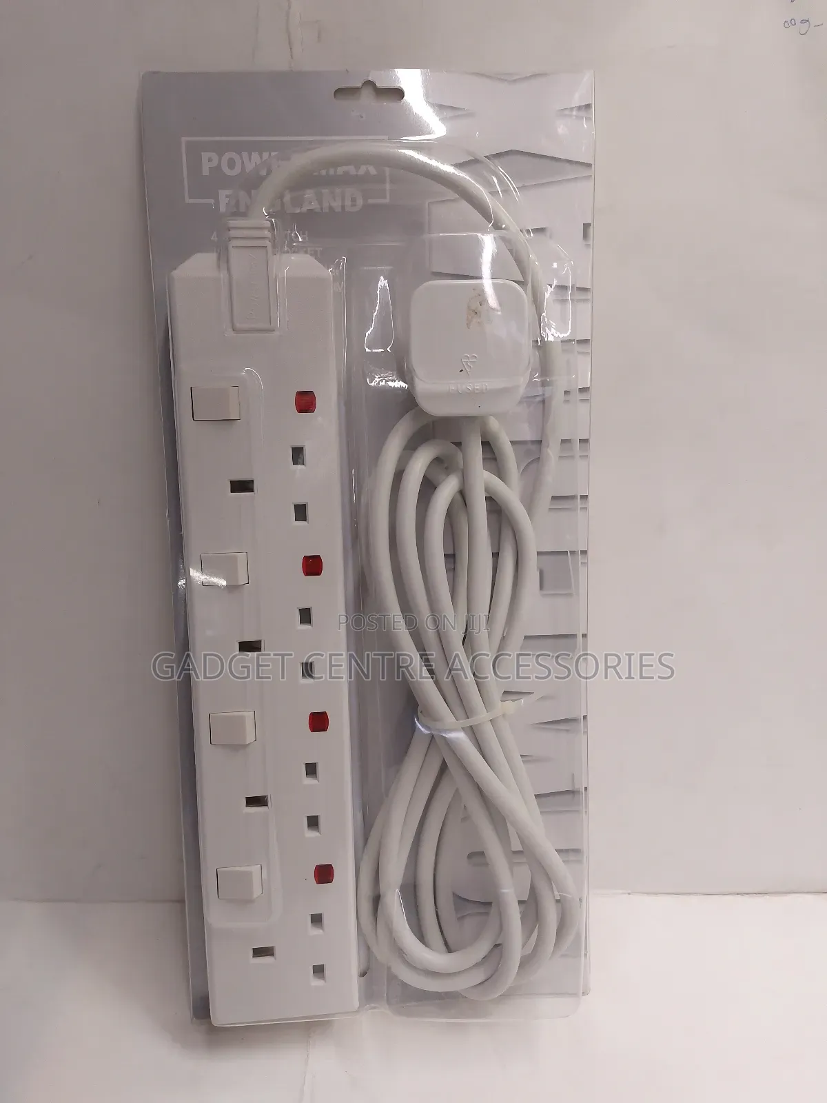 4 Gang Power Max Extension 3M
