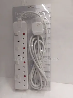 4 Gang Power Max Extension 3M