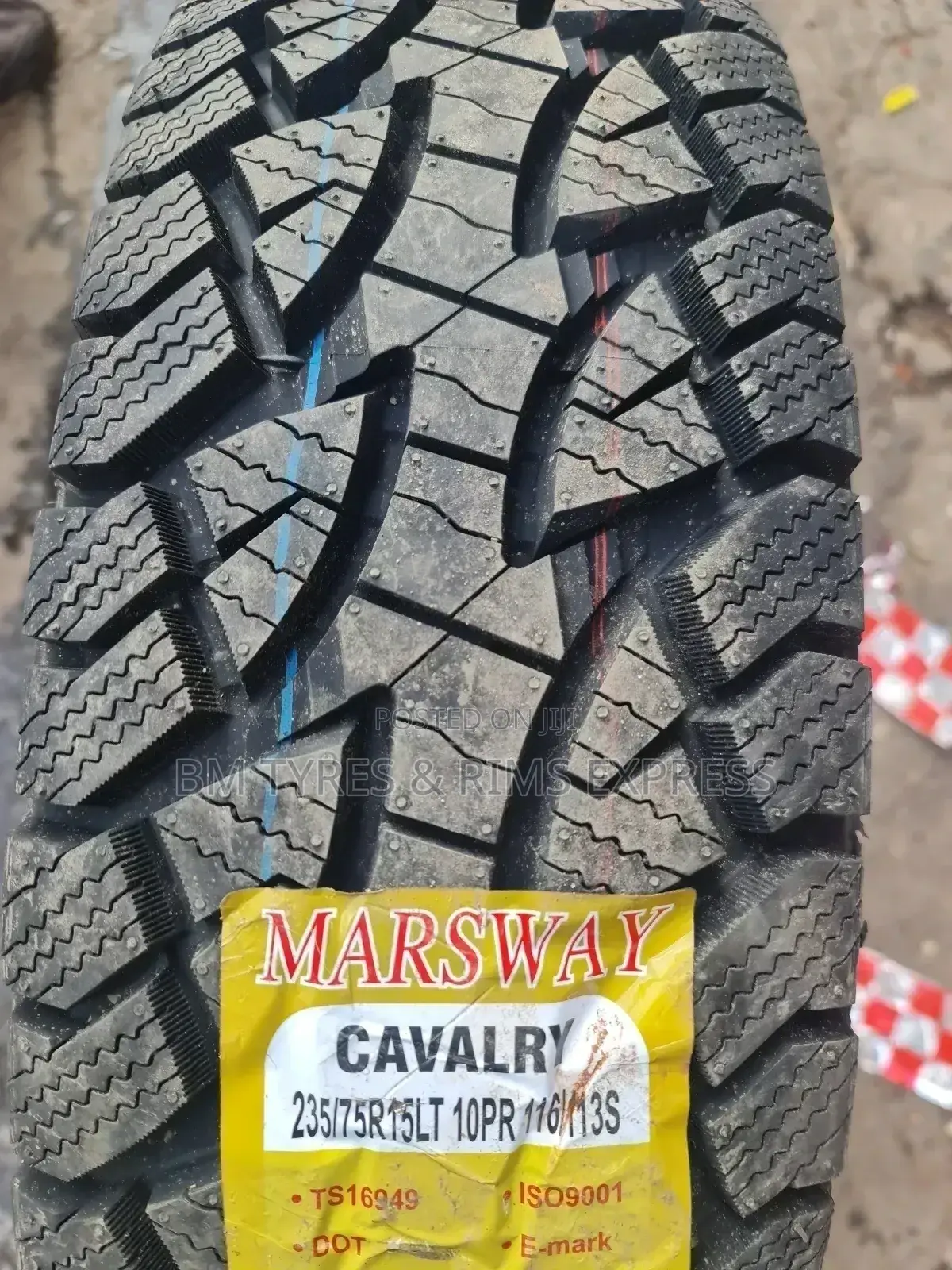 235 /75 R15 MARSWAY TYRES. Commercial.