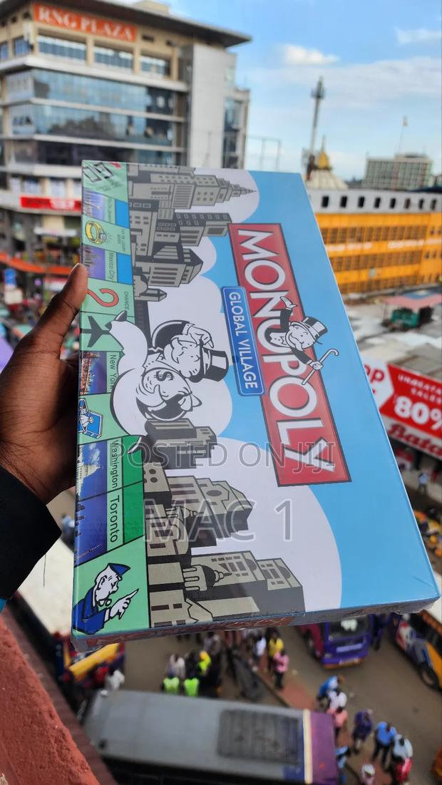 Global Village Monopoly Blue Boards - main view