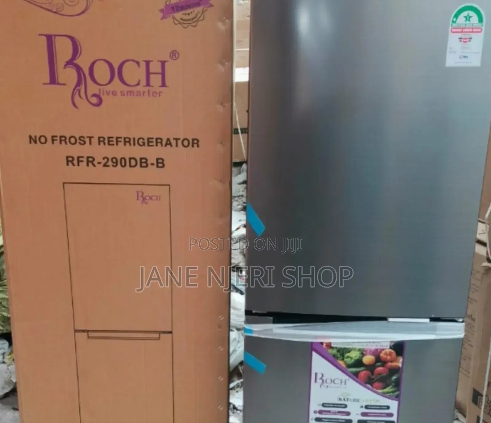 230 Litres Roch Refrigerator Barsn New Double Door