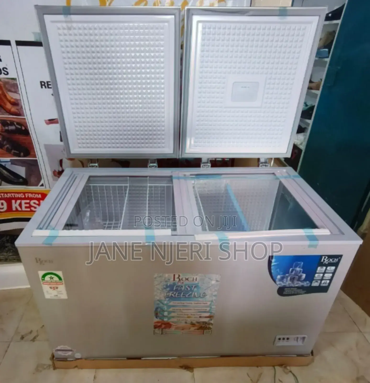Roch Double Door Freezer 345 Litres