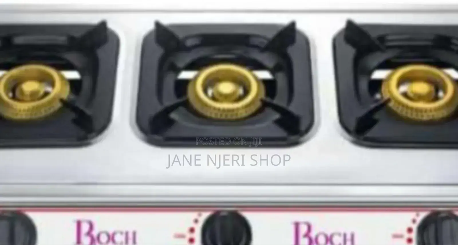 Roch 3 Burner Cooker Stainless