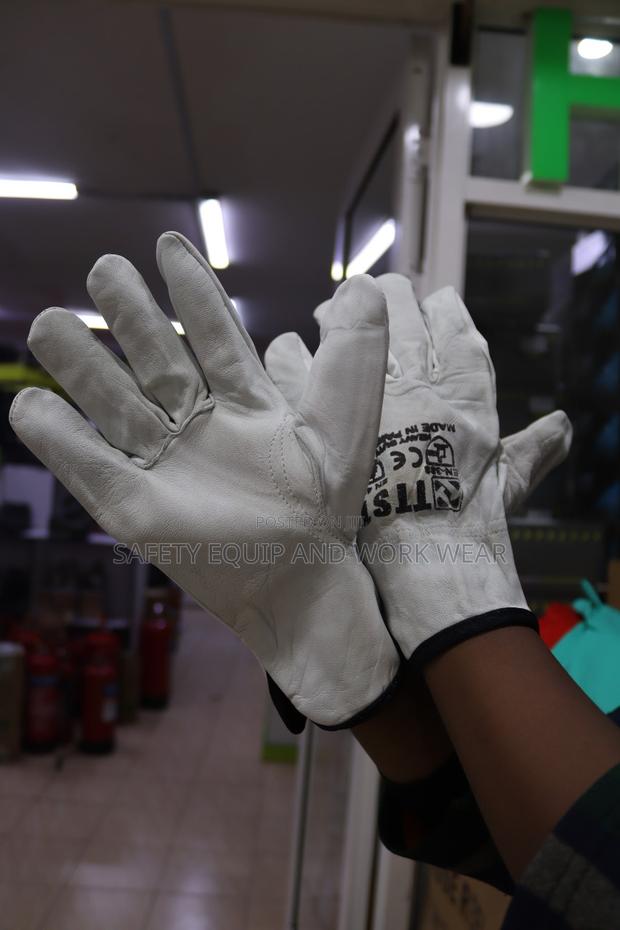 Leather Driving Gloves All Weather - main view