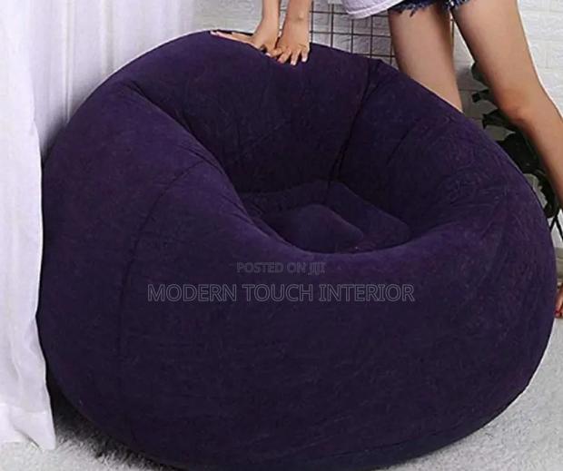 Cozy, Modern Inflatable Bean Bag