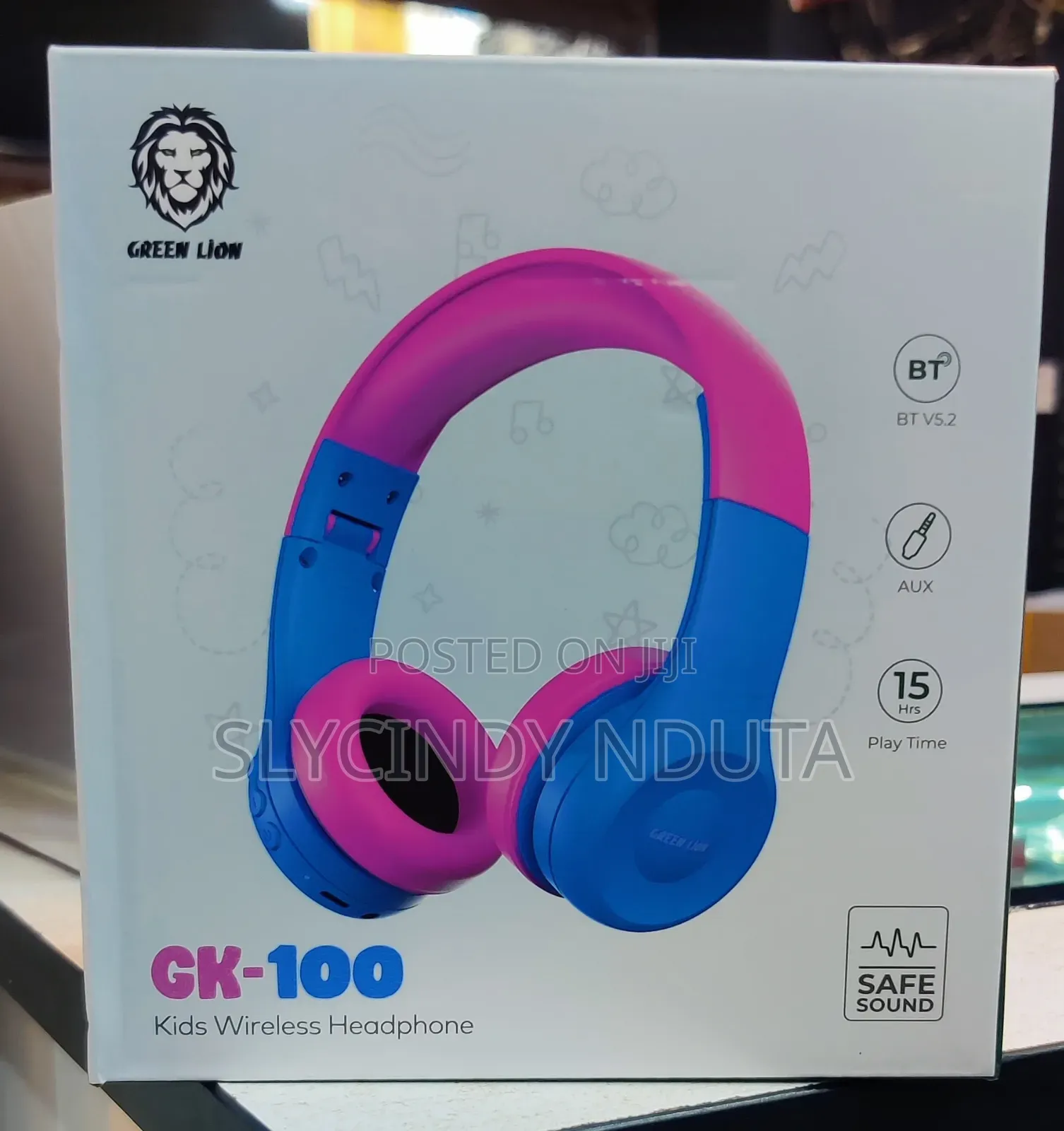 Green Lion GK-100 Kids Wireless Headphones