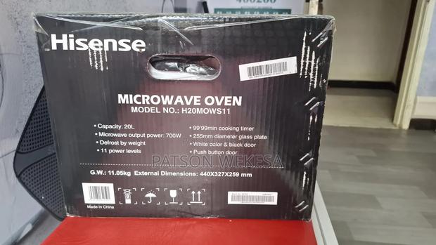 Hisense 20l Digital Microwave H20mombs11 (White) - thumbnail 2