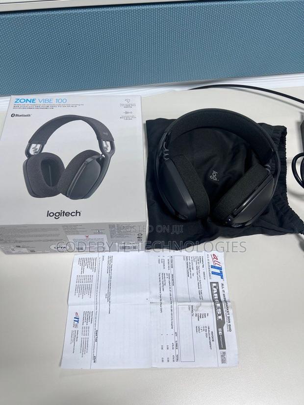 LOGITECH ZONE Bluetooth Headset Vibe 100-Graphite\\ Vibe 100 - main view