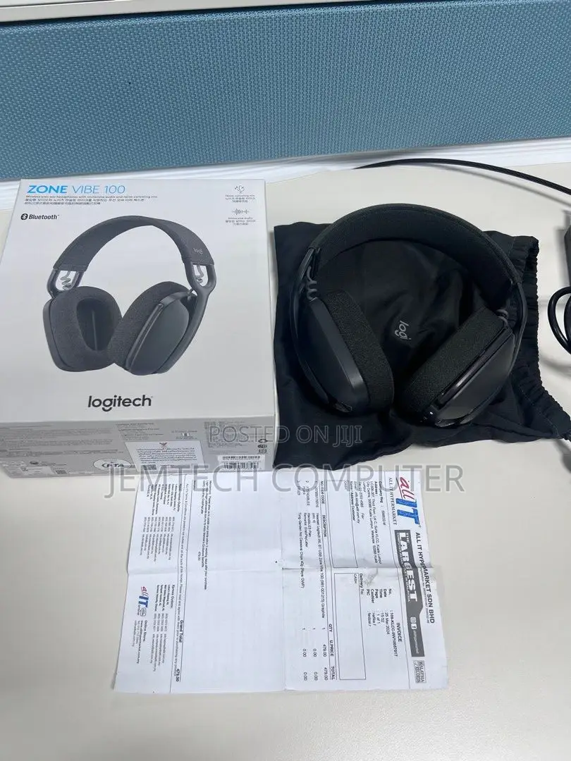 LOGITECH ZONE Bluetooth Headset Vibe 100-Graphite\\ Vibe 100