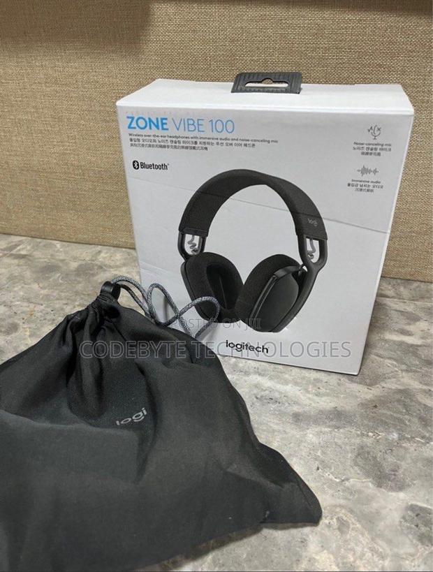 LOGITECH ZONE Vibe 100 Bluetooth Headset Vibe 100 - GRAPHITE - main view