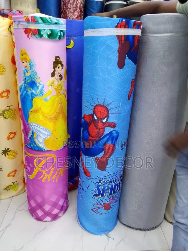 Kids Cartoon Curtains - main view