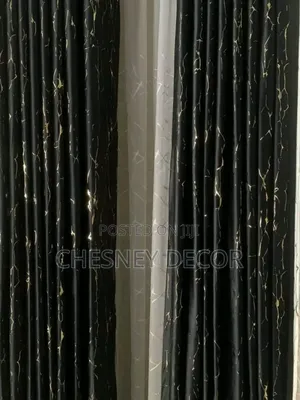 Black and Gold Curtains