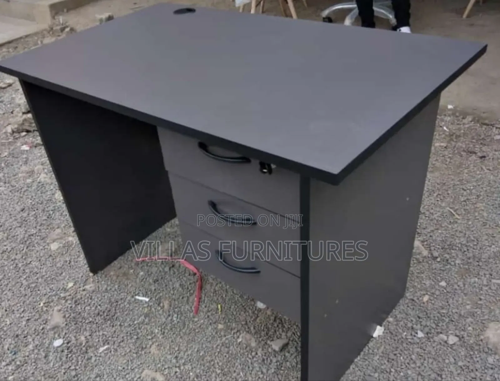 1.2m Grey Study Desk