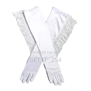 Satin Hand Long Gloves