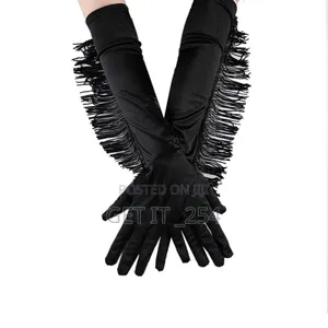 Satin Hand Long Gloves