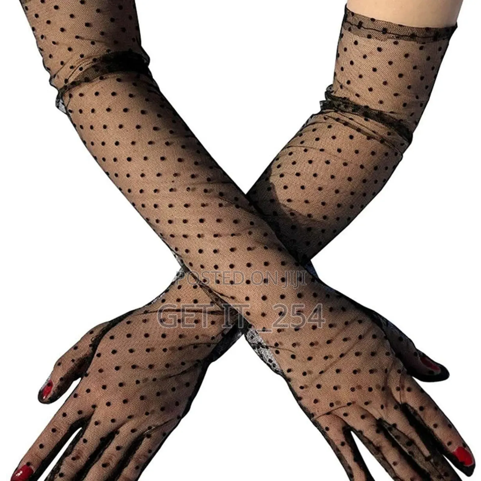 Long Mesh Hand Gloves