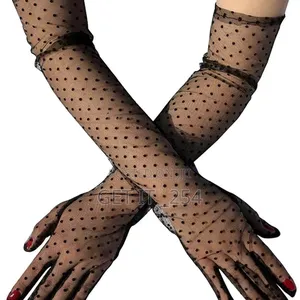 Long Mesh Hand Gloves