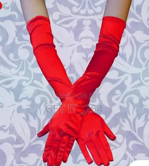 Velvet Long Hand Gloves