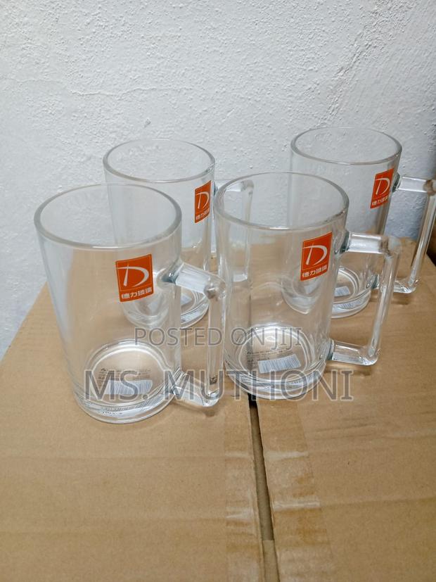 Deli Glass Mug With Handle (Beer /Dawa ) - thumbnail 3