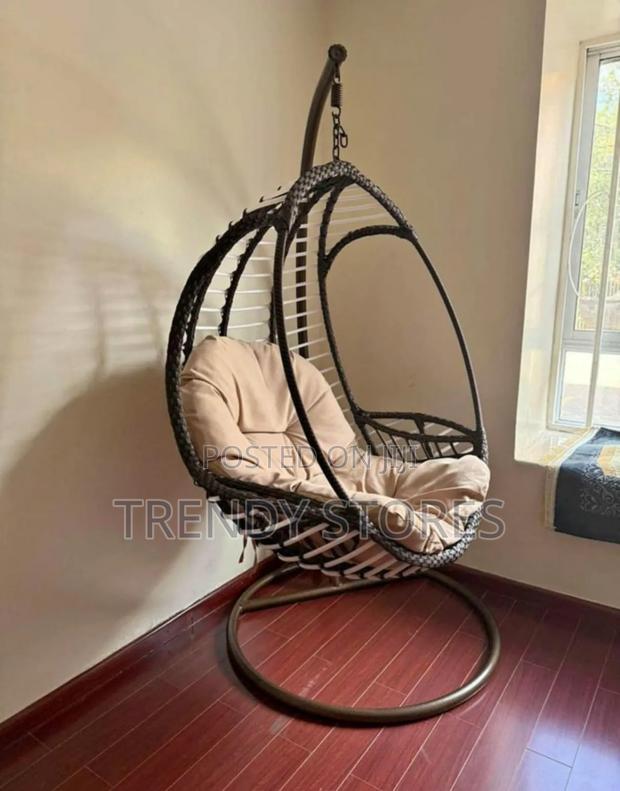 Egg Shaped Rattan Swing Chair - main view