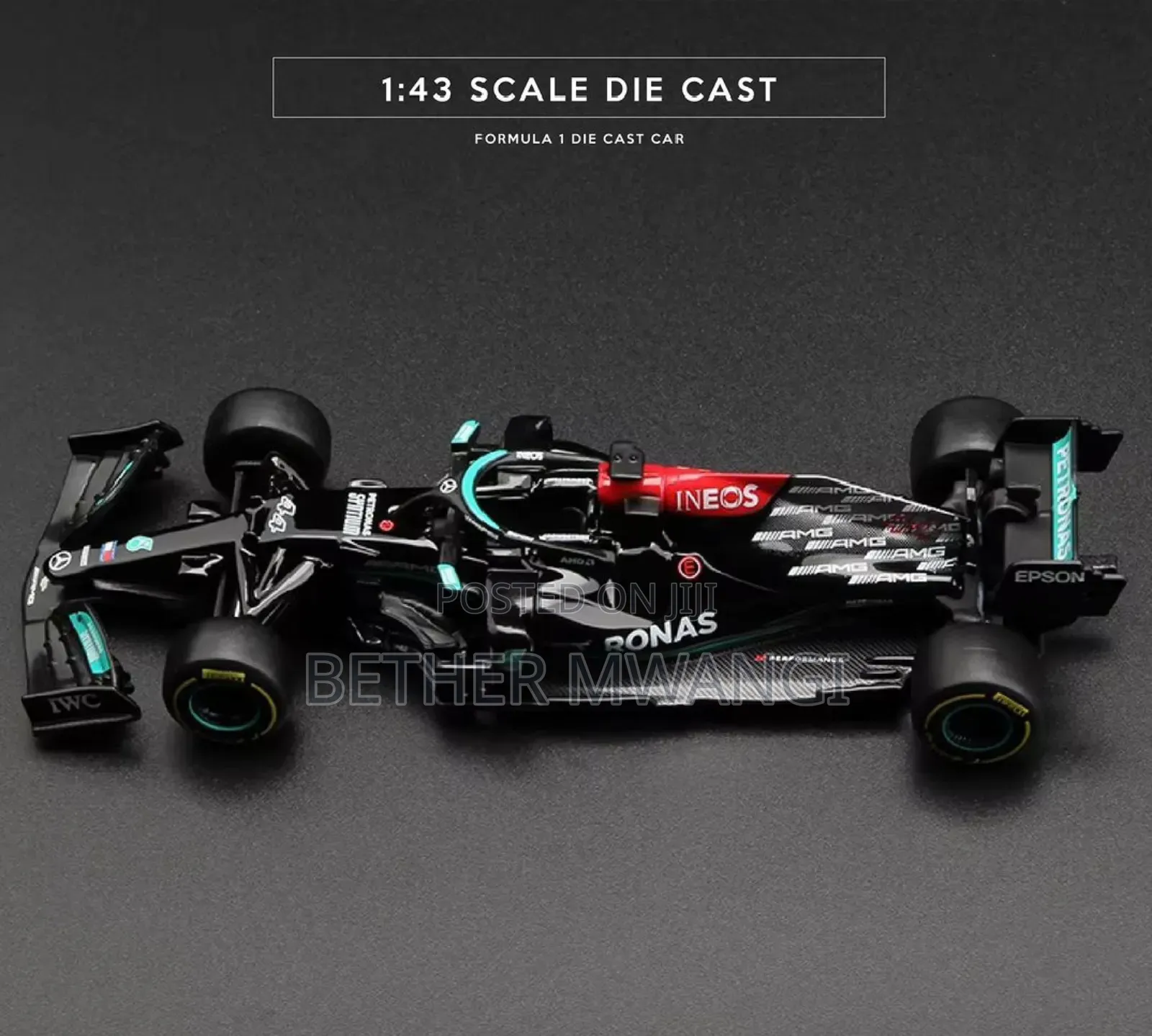 Formula 1 Mercedes Die Cast Lewis Hamilton