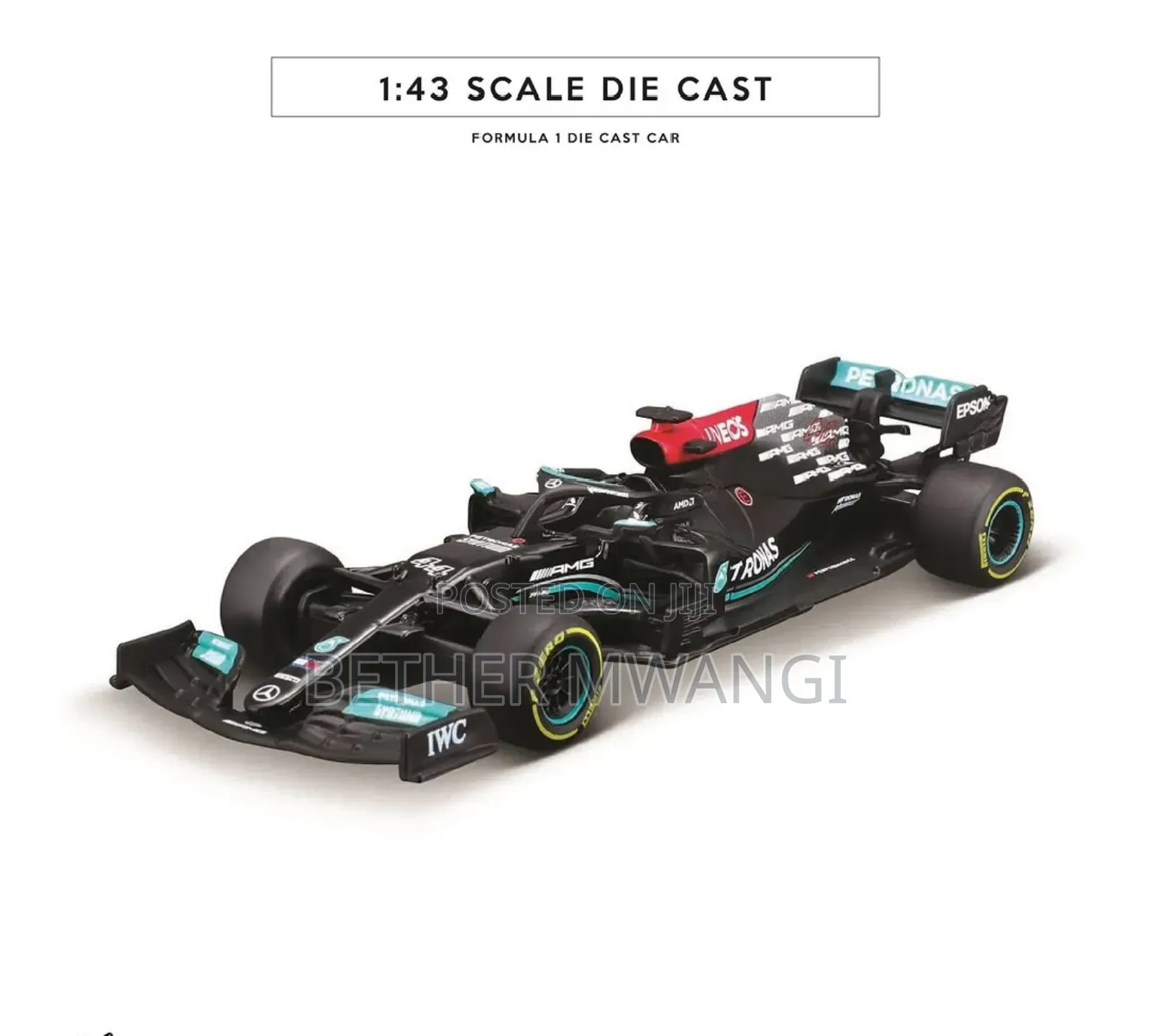 Formula 1 Mercedes Die Cast Lewis Hamilton