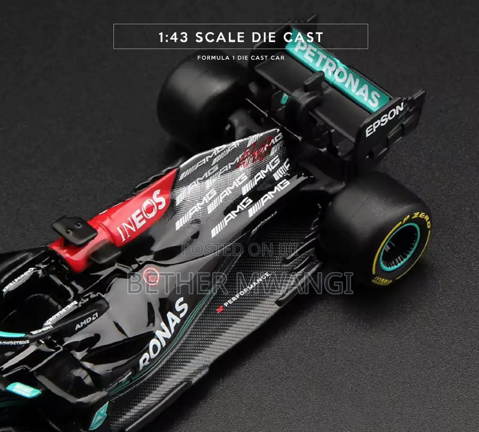 Formula 1 Mercedes Die Cast Lewis Hamilton