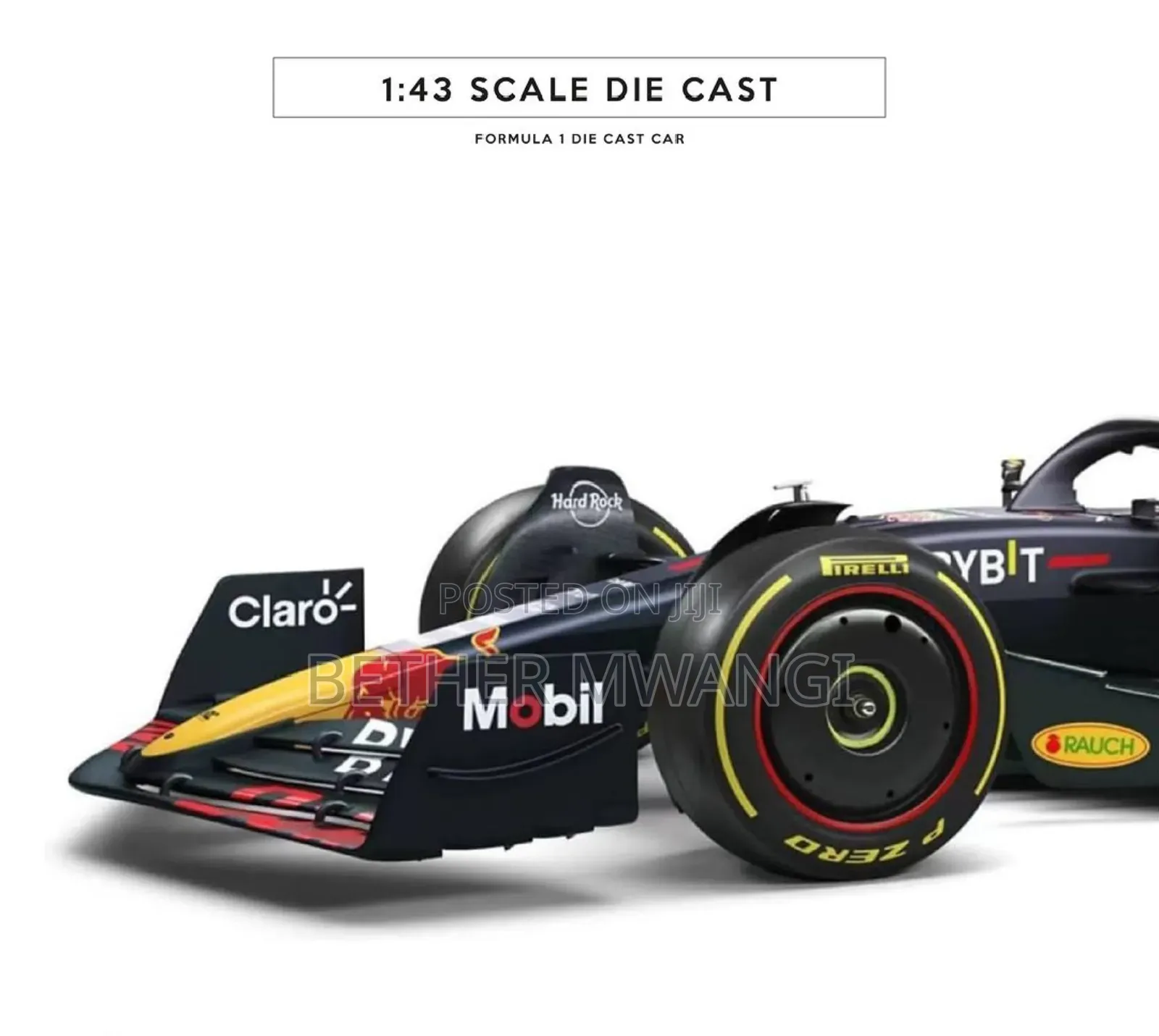 Formula 1 Red Bull Die Cast Sergio Perez in Kenya