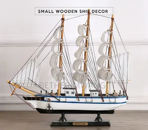 Wooden Ship Decor in Kenya