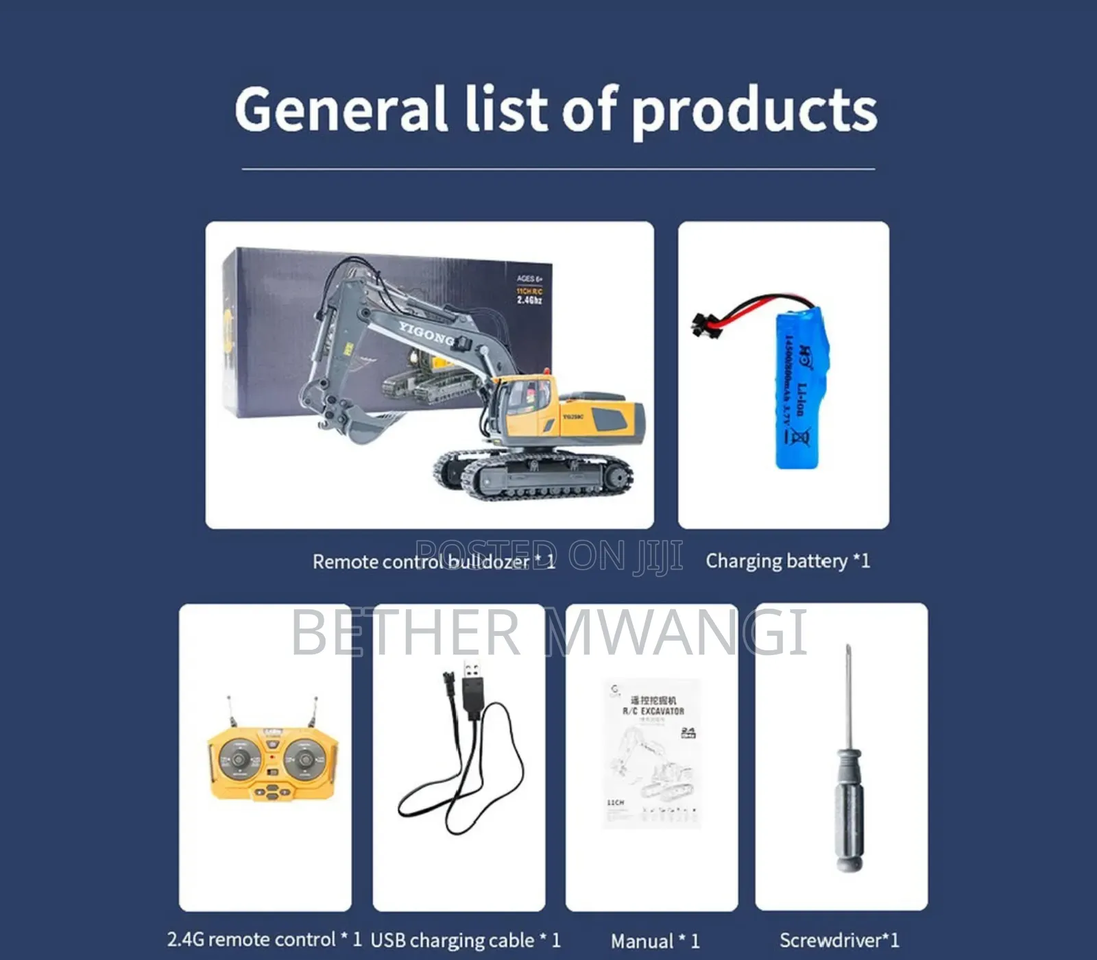 Extractor RC Truck Full Function in Kenya