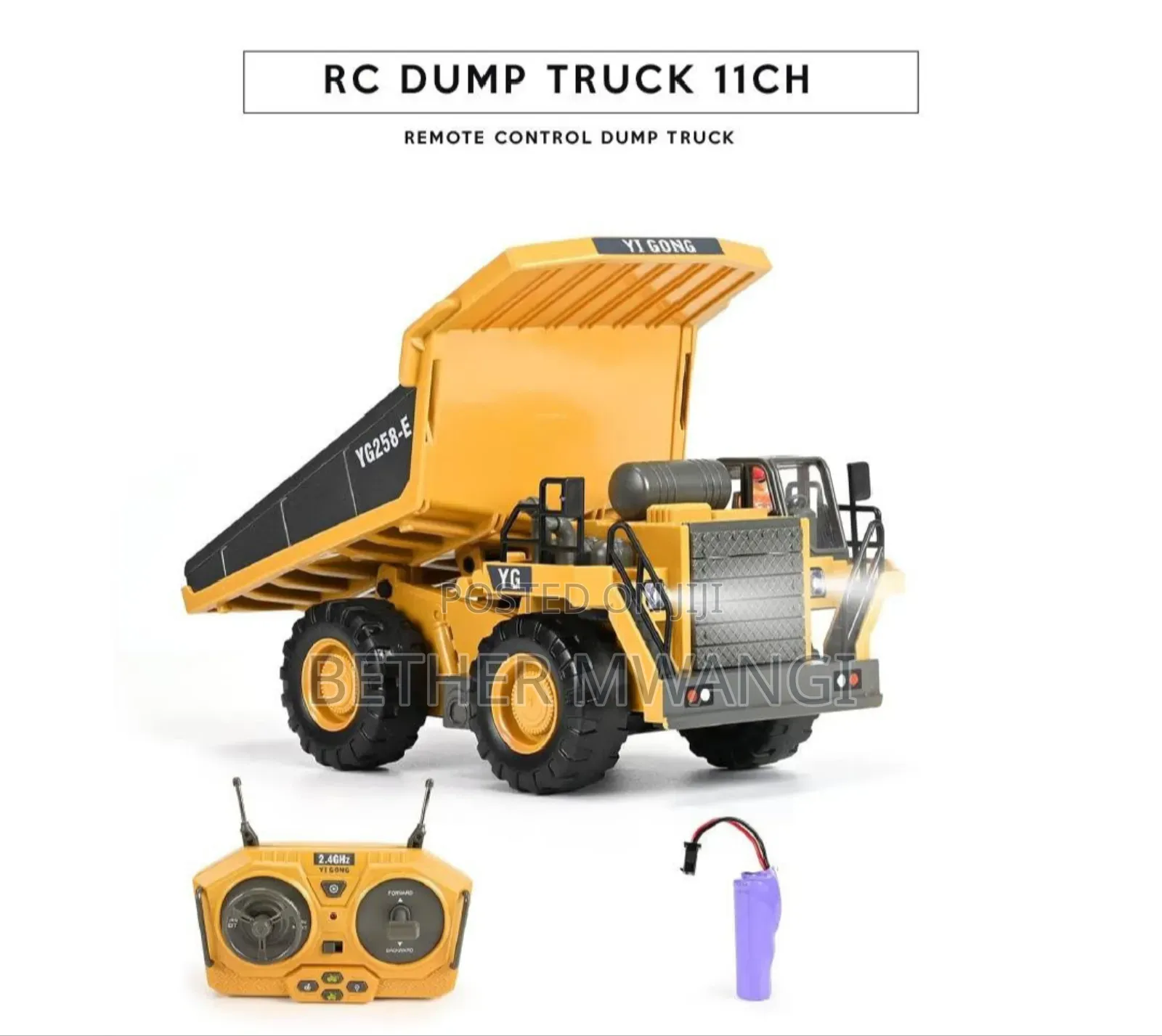 RC Dump Truck in Kenya
