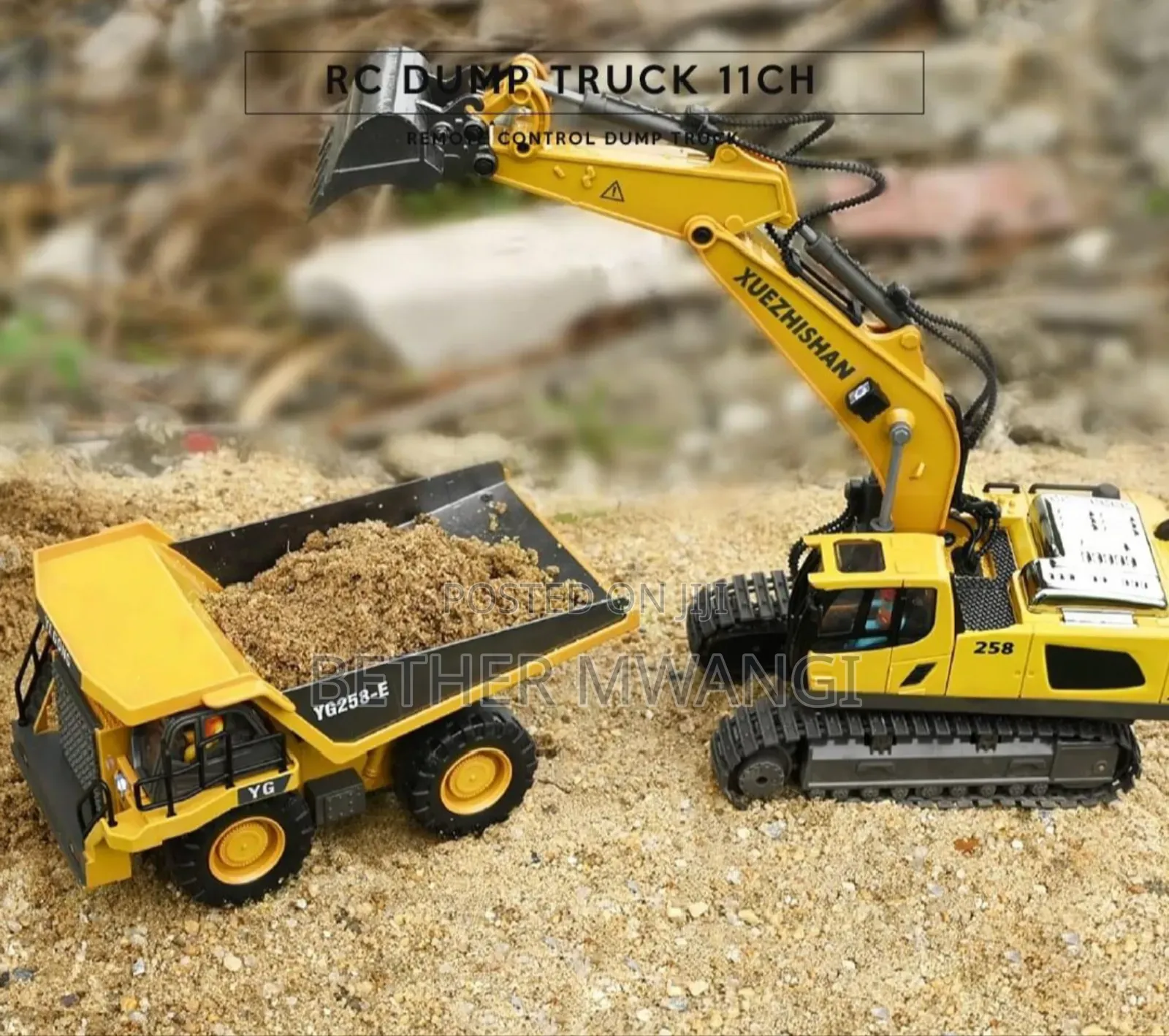 RC Dump Truck in Kenya