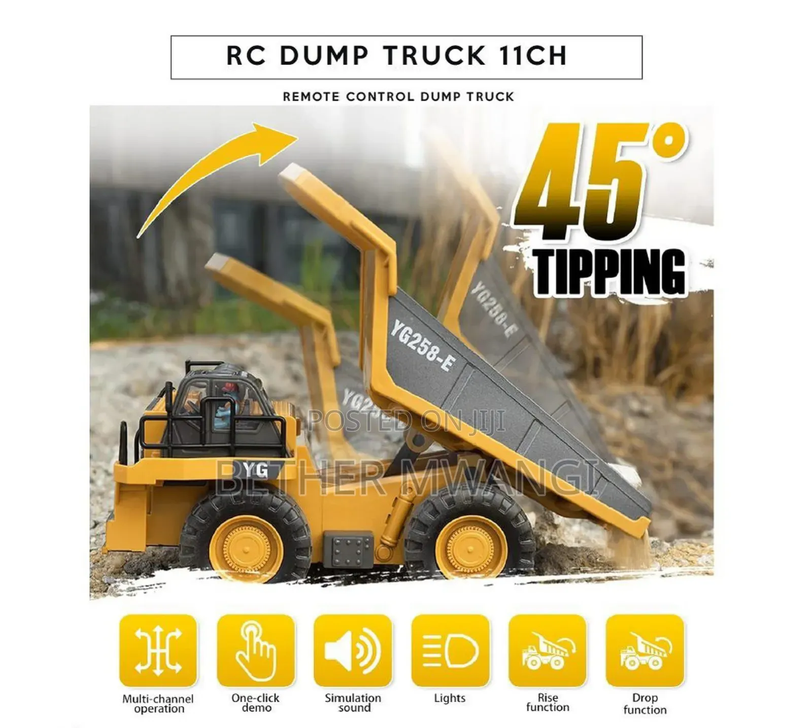 RC Dump Truck in Kenya