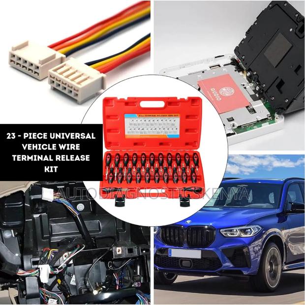 Vehicle Wire Harness Terminal Block Socket Removal Tool Kit