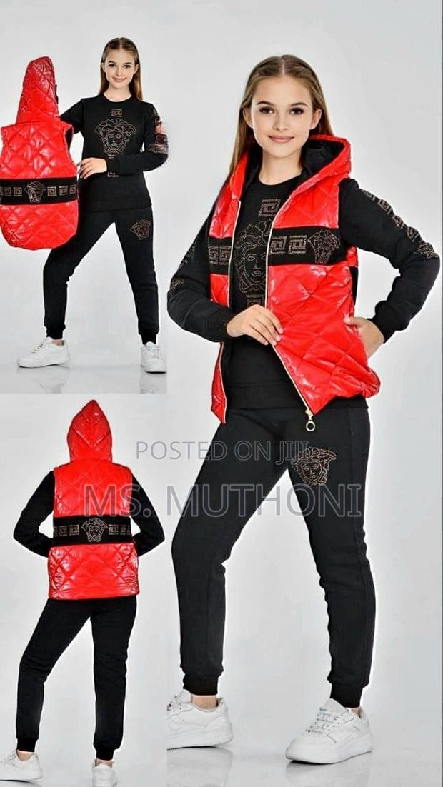 Girls 3 Piece Trucksuits - main view