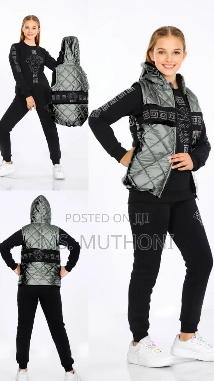 Girls 3 Piece Trucksuits